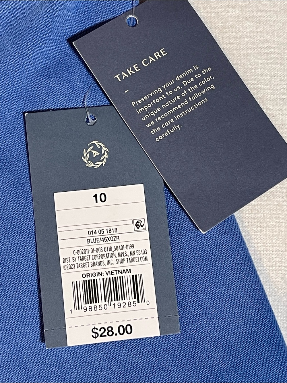 Universal Thread Women’s Wide Leg High Rise Sailor Pants in Royal Blue Size 10 - Picture 3 of 10